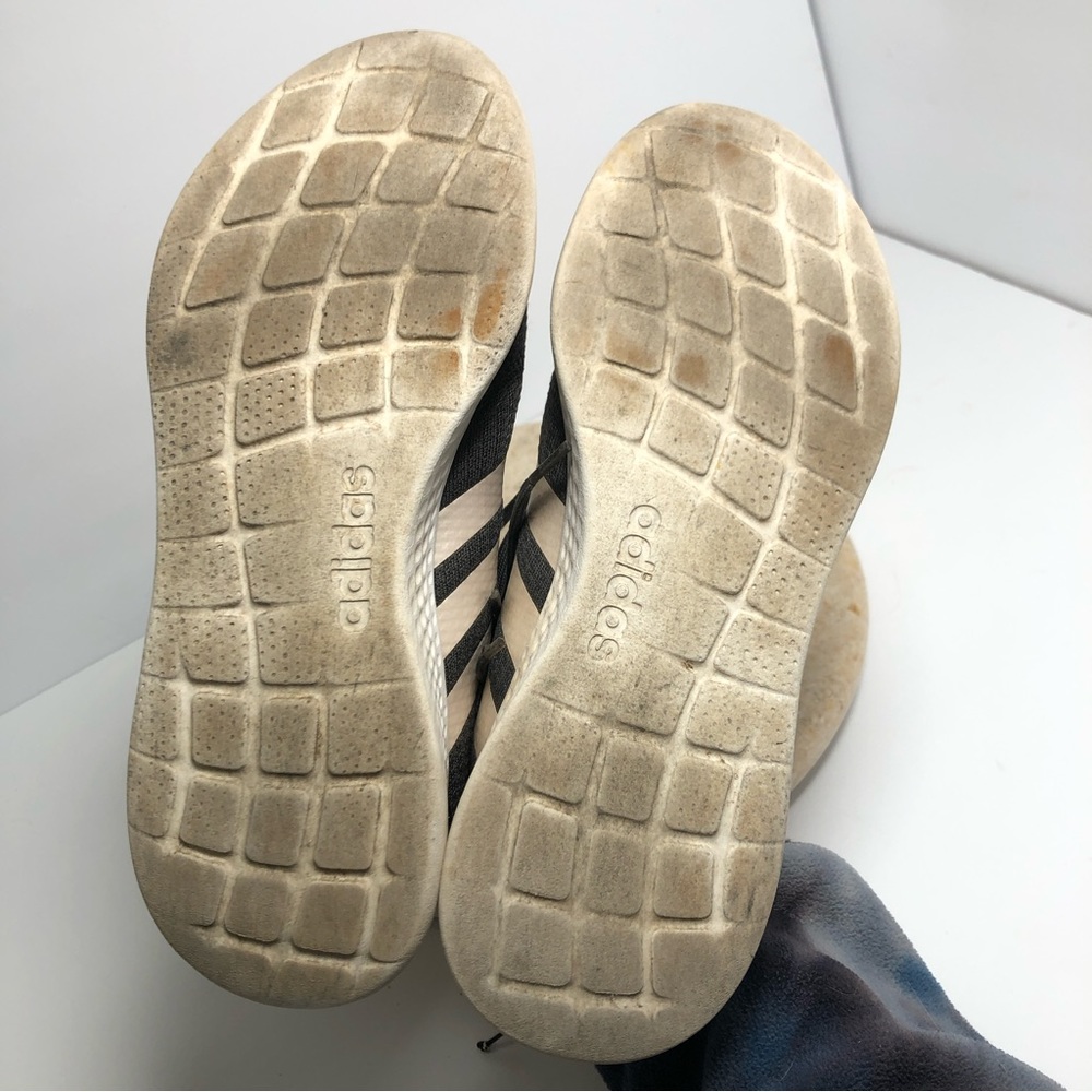 Gray Adidas Cloudfoam Sneakers Women's sz 8 - Picture 8 of 9
